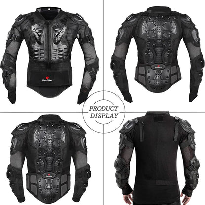 5XL Motorcycle Jackets Men's Full Body Armor Protection Jackets Motocross Enduro Racing Moto Protective Equipment Clothes