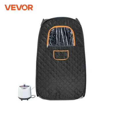VEVOR Compact Portable Steam Sauna Tent 1200 Watt Home Therapeutic  for Detox Relaxation Time Remote Control Personal  for Home