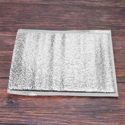 50Pcs Lunch Cooler Bag Insulation Folding Picnic Portable Ice Pack Food Thermal Bag Food Delivery Drink Carrier Insulated Bag