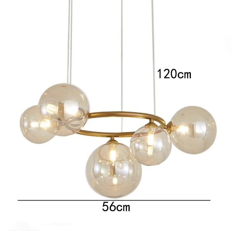Nordic home decor dining room Pendant lamp lights indoor lighting Ceiling lamp hanging light chandelier lamps for living room - Kimlud