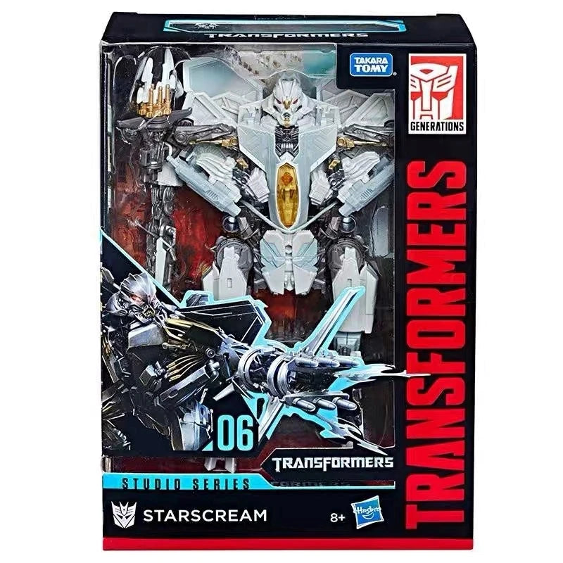 Hasbro Transformers Studio Series 06 21 Starscream SS12 Decepticon Brawl 7Inch Action Figure Toys Kids Gift SS06 SS21