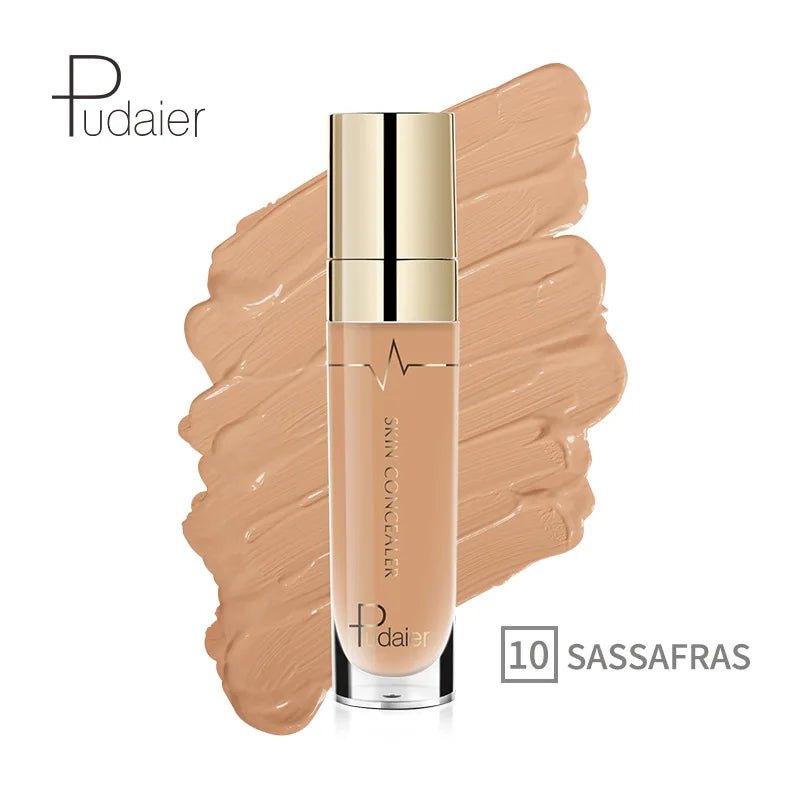 Pudaier Make-up Concealer 22Color Liquid Concealer Perfect Cover Pore Dark Circles Oil-control Waterproof Liquid Face Foundation