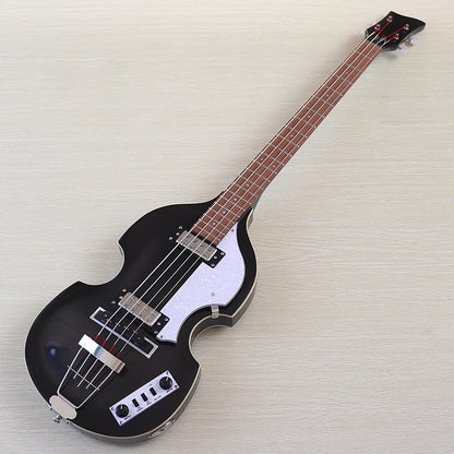 Sunburst 4 Strings Violin Bass Guitar 41 Inch Violin Guitarra Flame Maple Body High Gloss Finish | Kimlud Professional...