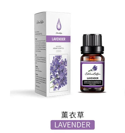 10ml Lavender Green Tea Plant Essential Oil Natural Aromatherapy Fragrance Humidifier Water Soluble Massage Essential Oil - Kimlud