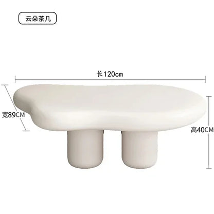 Modern Nordic Coffee Tables Luxury Sofa White Design Coffee Table Minimalist Room Table Basse De Salon Home Furniture Decor - Kimlud