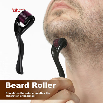 Organic Rosemary Jojoba Beard Oil - Lightweight, Non-Greasy, Woodsy Scent - For Dry, Coarse Beard Care 30ml