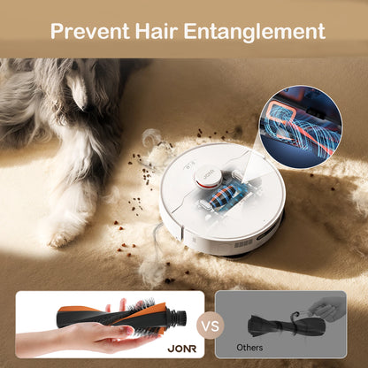JONR Robot Vacuum P20 Pro International Edition Mopping Vacuuming Drying Wipes Automatic Cleaning Dust Collecting Drainage Water