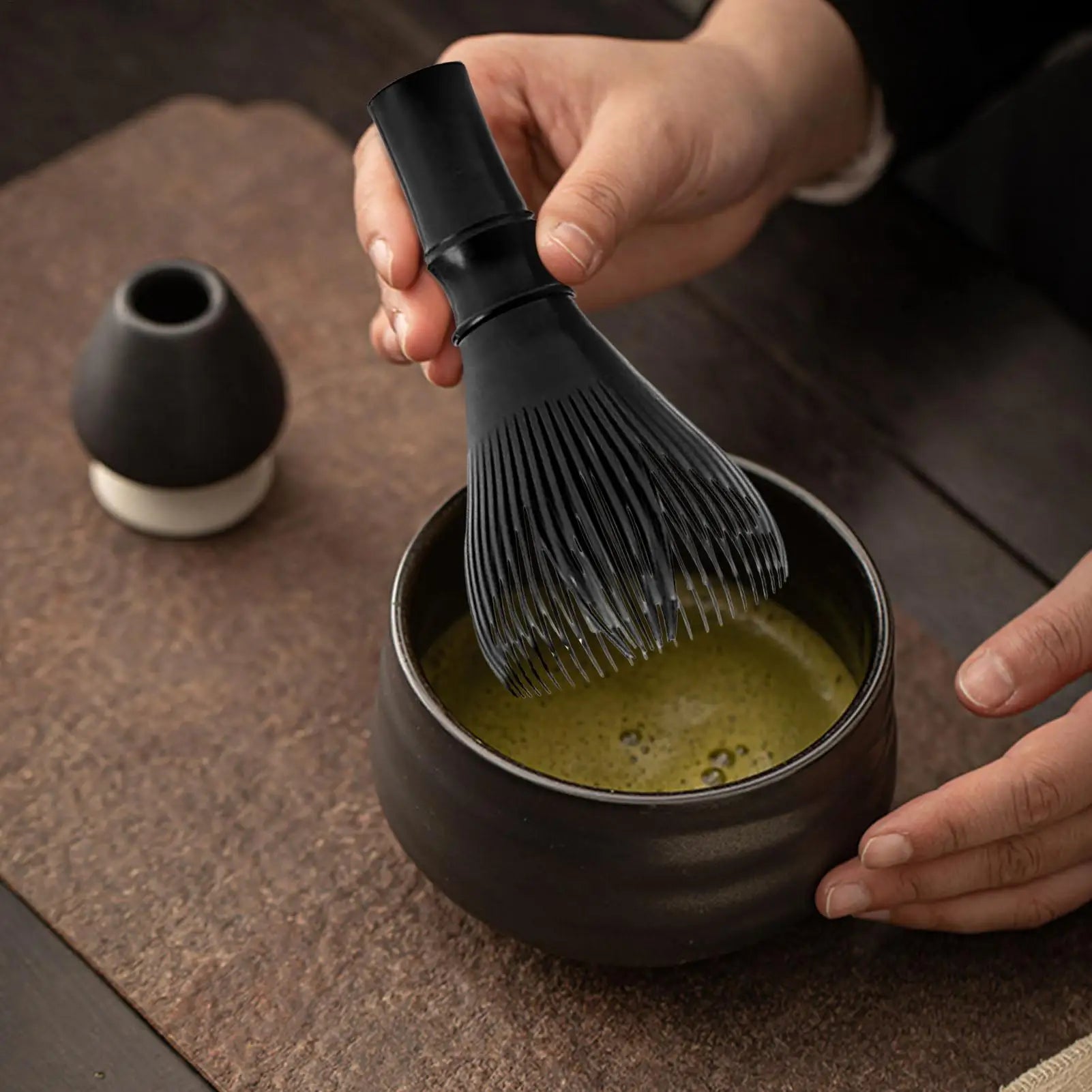 Matcha Whisk Food Grade Tea Powder Mixer And Stirrer Reusable Matcha Green Tea Brushes Dishwasher Safe Kitchen Accessories