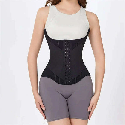 MiiOW U-shaped Waist Trainer Corset Women Shapers Breast Lifted Waist Trainer Steel Bone Slimming Breathable Women's Shapewear