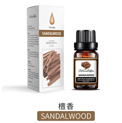 10ml Lavender Green Tea Plant Essential Oil Natural Aromatherapy Fragrance Humidifier Water Soluble Massage Essential Oil - Kimlud