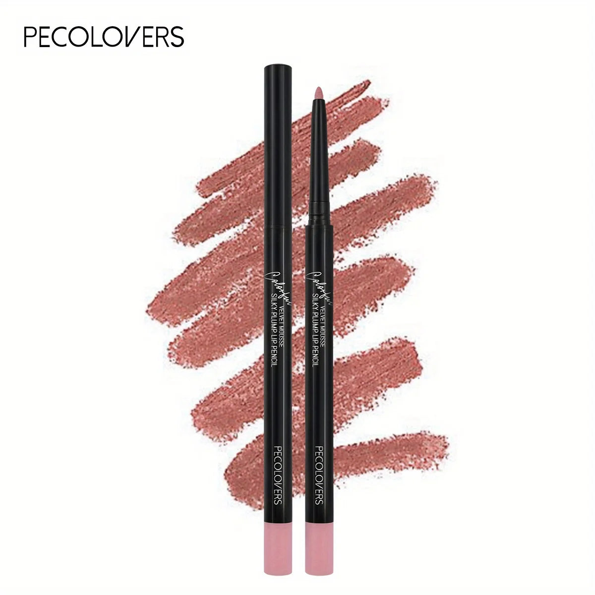Long-Lasting Matte Lip Pencil - Waterproof, Smudge-Resistant, All Skin Types, Diverse Shades