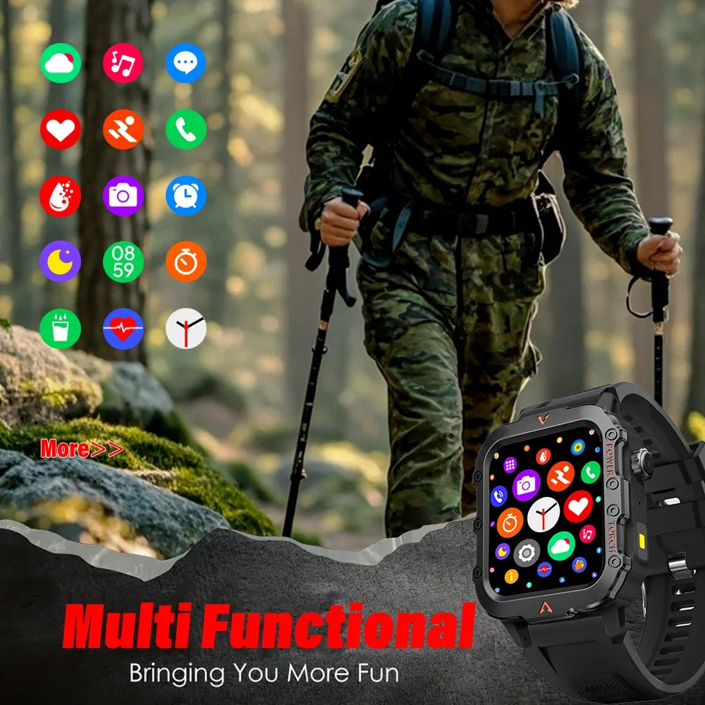 Original Men Smart Watch Bluetooth Call Fitness Clock 3ATM IP68 Swim Waterproof Sports Smartwatch for Women Xiaomi Android 2025