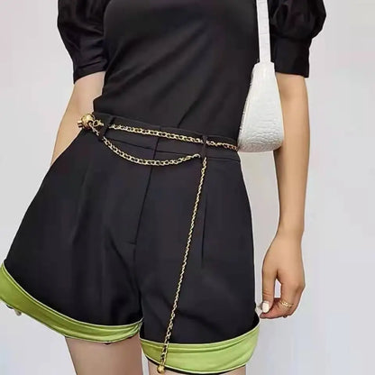 Trendy Designer Fashion Waist Chain Belt Corset Body Metal Lanyards For Women's Dress Jeans 2022 | Kimlud Mid Range Dress