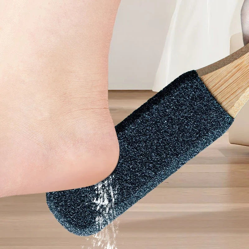 1pc Beechwood Foot File Rasp Tool for Heel Cracks & Dead Skin - Expert Callus Remover & Exfoliating Scrubber for Pedicure