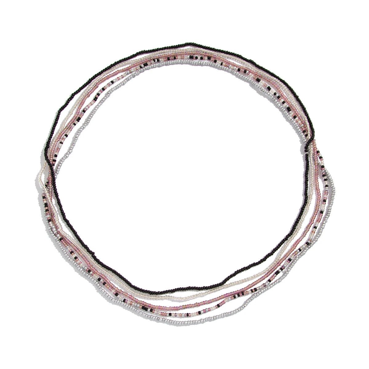 Ingemark 5Pcs/Set Boho Seed Beads Wait Chain for Women Summer Beach Bikini Belly Belt 2025 New Fashion Festival Body...