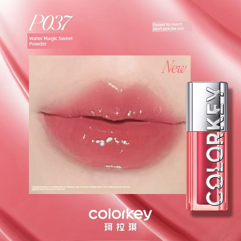Colorkey Kelaqi Water Wave Lip Essence Lip Gloss Lip Gloss Mirror Lip Lacquer Water Light Lip Gloss Nourishing Lipstick