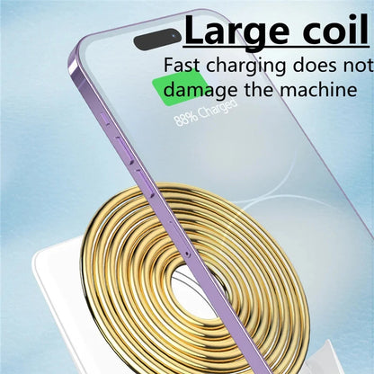 Wireless Charger Stand Pad Desktop Mobile Phone Holder Bracket 15W Fast Charging Station Dock Mount for iPhone Samsung Xiaomi LG