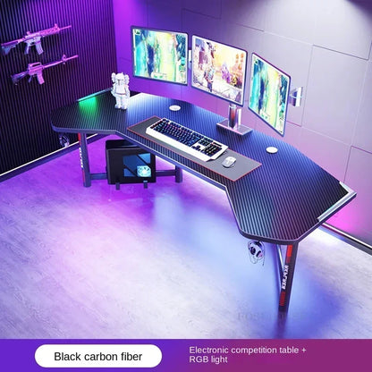 Household Desktop Computer Desks Office Furniture Simple Professional Gaming Table Multi-functional E-sports Table and Chair Set