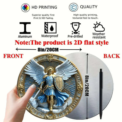 1PCS Home Decor Wooden Disc Angel Sub Series Holy Angel Redemption Bedroom Wall Decorations Photo Props Decoration