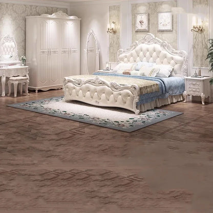 Princess Modern Designer Bedroom Set Double High End Bedding Luxury Bedroom Set Girl Design Letti E Mobili Nordic Furniture - Kimlud