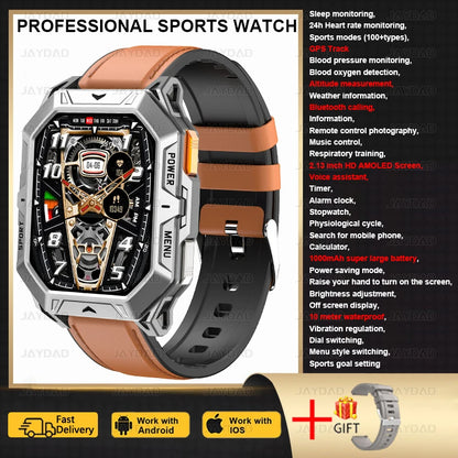 2025 New For Huawei Original Premium GPS Smart Watch Men Ultra HD Screen 1000MAH Battery BT Call 10ATM Waterproof Smart Bracelet