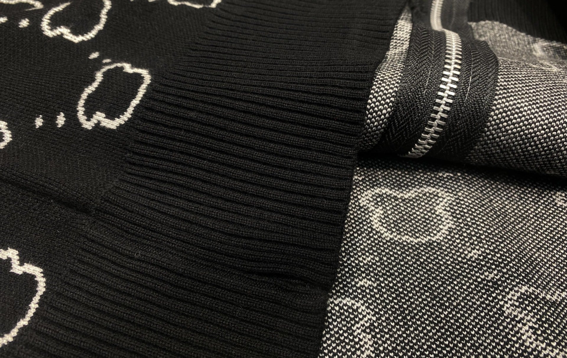 Fashion Bear Diamonds Side Stripe Pant Sets Women Autumn Tracksuit Zipper Sweater Loose Casual Two Piece Sets Womens Outifits - Kimlud