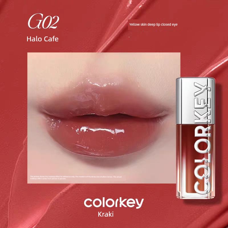 Colorkey Kelaqi Water Wave Lip Essence Lip Gloss Lip Gloss Mirror Lip Lacquer Water Light Lip Gloss Nourishing Lipstick