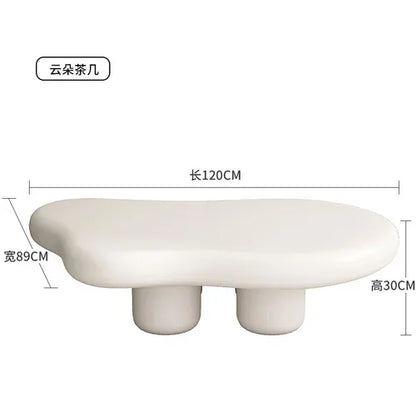 Modern Nordic Coffee Tables Luxury Sofa White Design Coffee Table Minimalist Room Table Basse De Salon Home Furniture Decor - Kimlud