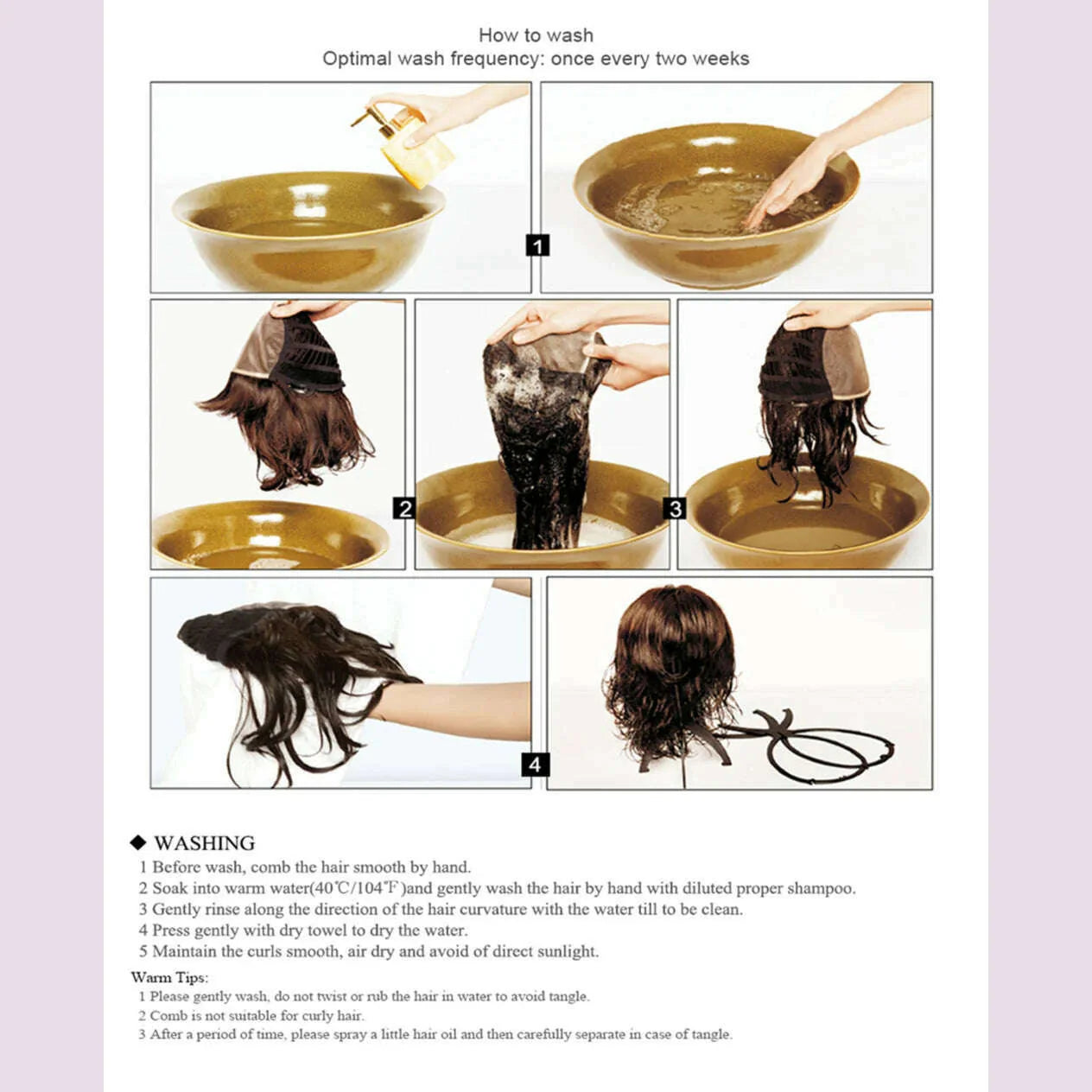 ALAN EATON Blonde Layered Synthetic Wigs for Women Long Straight Brown Highlights Wigs with Bangs Balayage Hair Heat Resistant