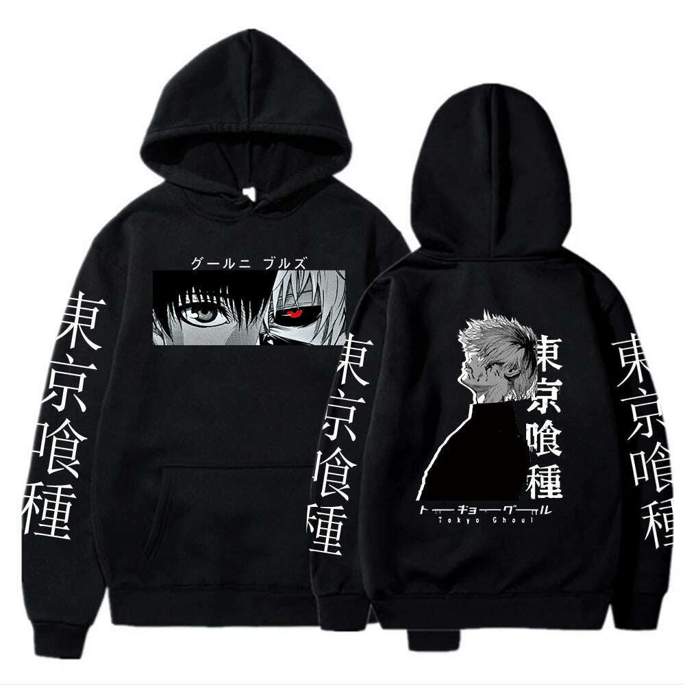 Anime Hoodie Mens Fashion Warm Sweatshirt Graphical Printed Hip Hop Hoodies Casual Streetwear Spring Autumn New Hoody