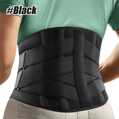 Back Brace for Lower Back Pain, Immediate Pain Relief From Sciatica, Herniated Disc Scoliosis, Decompression Lumbar Support Belt