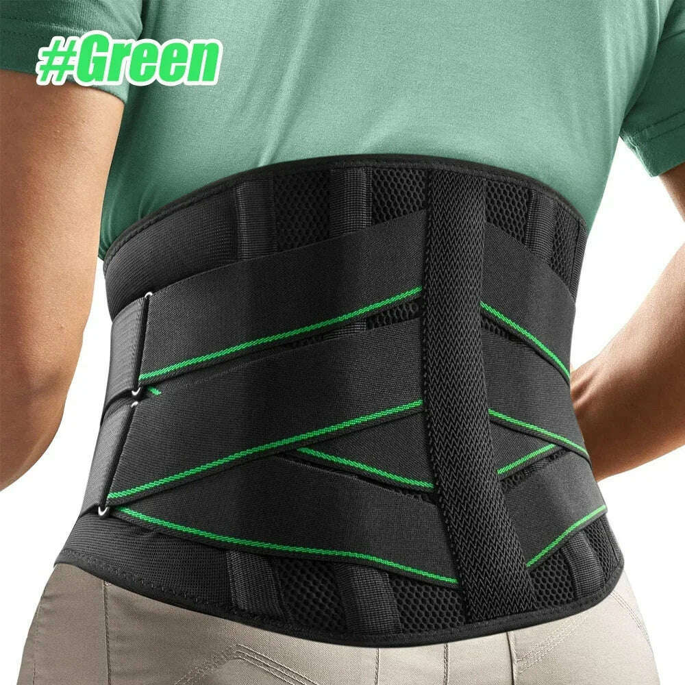 Back Brace for Lower Back Pain, Immediate Pain Relief From Sciatica, Herniated Disc Scoliosis, Decompression Lumbar Support Belt