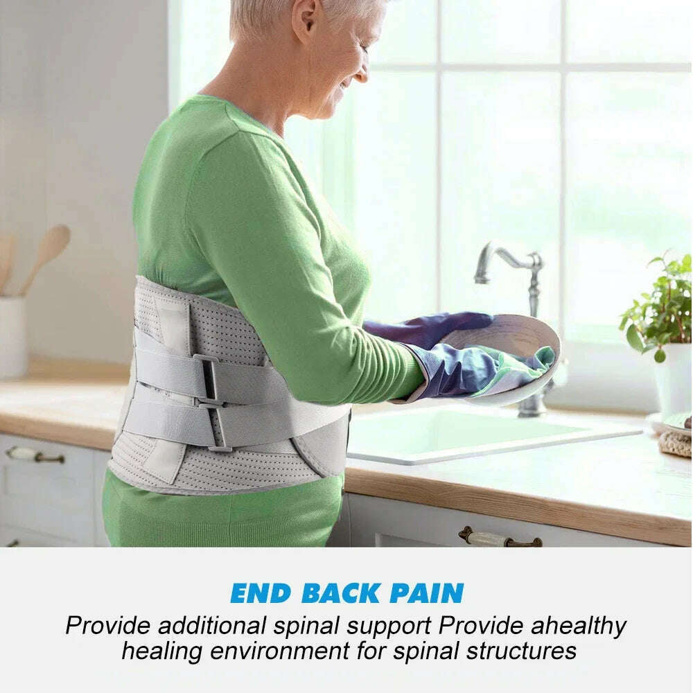 Back Brace for Lower Back Pain, Immediate Pain Relief From Sciatica, Herniated Disc,Scoliosis, Decompression Lumbar Support Belt