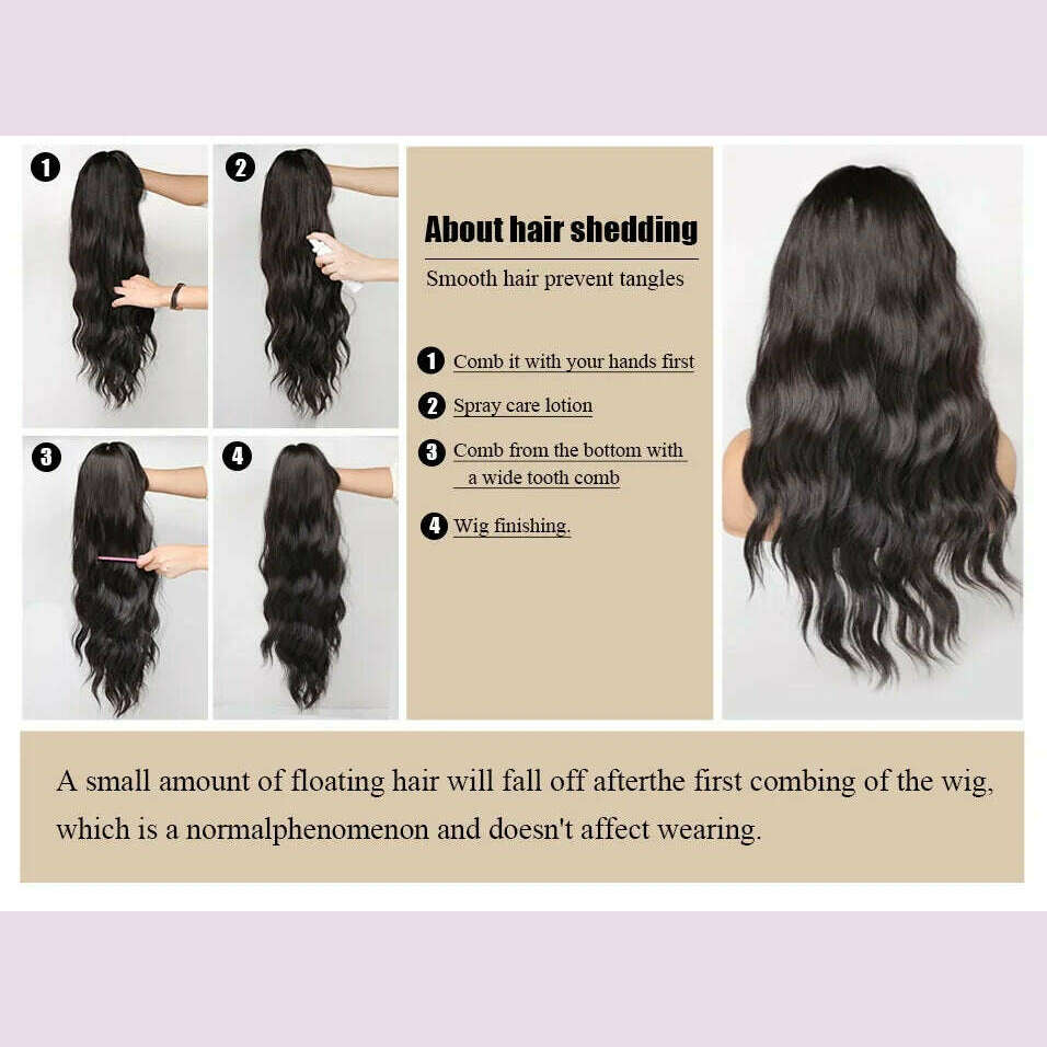 EASIHAIR Long Silver with Blonde Highlight Synthetic Wigs for Women Straight with Bangs Natural Wigs Cosplay Hair Heat Resistant