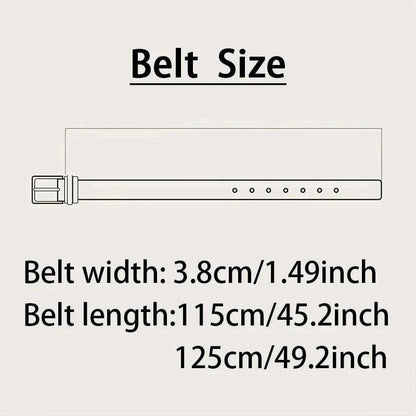 Genuine Leather For Men's High Quality Buckle Jeans Cowskin Casual Belts Business Cowboy Waistband Male Fashion Designer 2024New