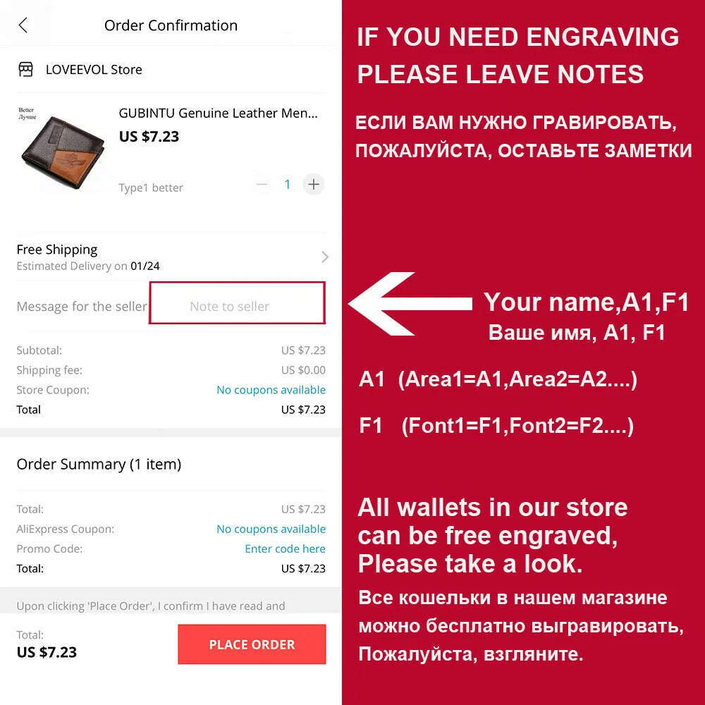 GUBINTU Genuine Leather Men Wallets Coin Pocket Zipper Real Men's Leather Wallet with Coin High Quality Male Purse Eagle cartera