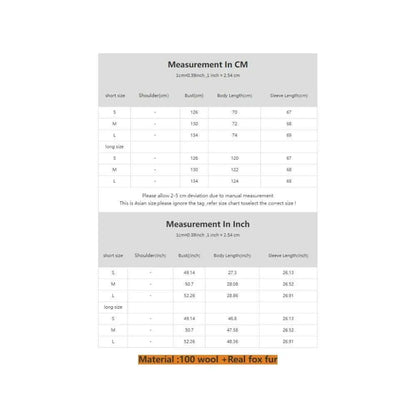High End Double-sided Wool Strapping Real Wool Fur Coat Women's Removable Cuffs Fox Fur Temperament Cashmere Short Jacket