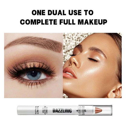 Highlighter Eyeshadow Pencil Waterproof Glitter Matte Nude Eye Shadow Lying Silkworm Makeup Pigment Cosmetics White Eyeliner Pen