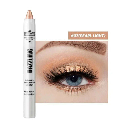 Highlighter Eyeshadow Pencil Waterproof Glitter Matte Nude Eye Shadow Lying Silkworm Makeup Pigment Cosmetics White Eyeliner Pen