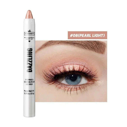 Highlighter Eyeshadow Pencil Waterproof Glitter Matte Nude Eye Shadow Lying Silkworm Makeup Pigment Cosmetics White Eyeliner Pen