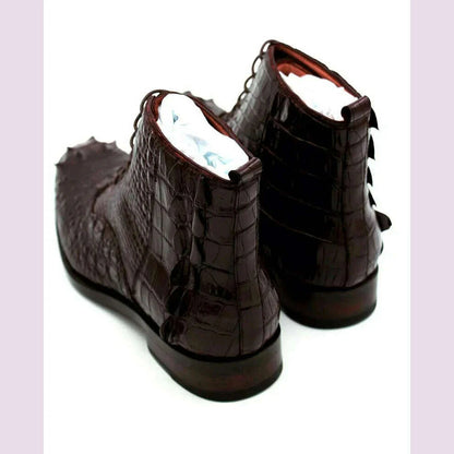 hulangzhishi men boots  Pure manual  Short boots  male shoes