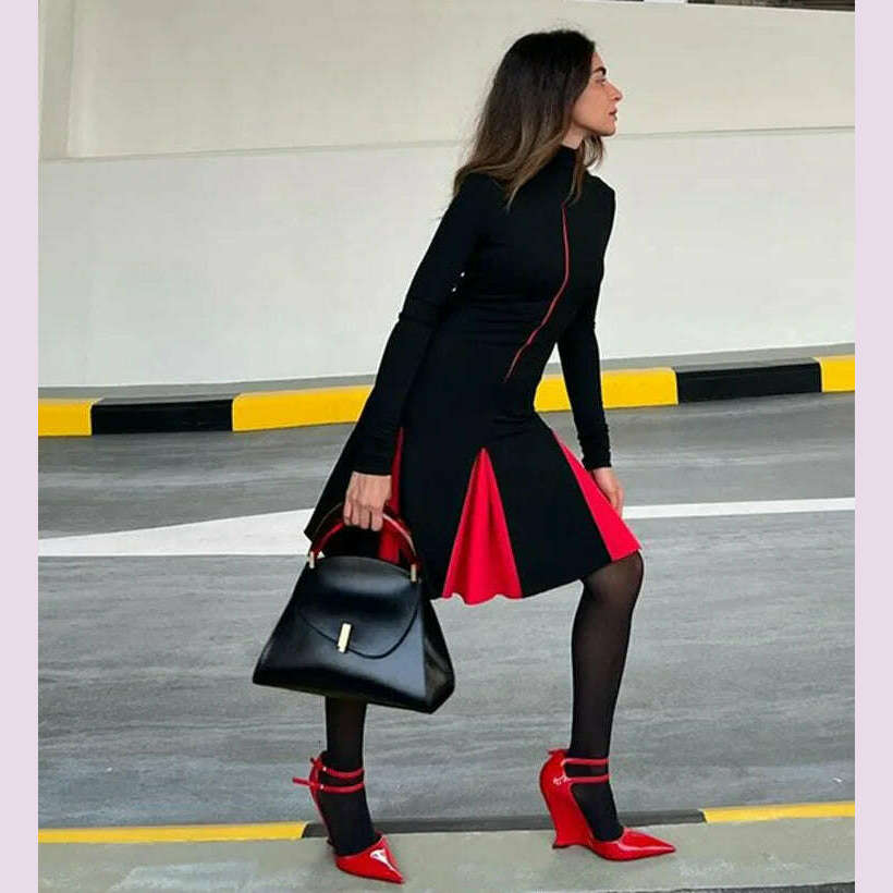 Lady Sexy Slope Heels Woman Ankle Strap Dress Wedding Shoes Party Sandalias De Mujer Luxury Sandals Women Designers