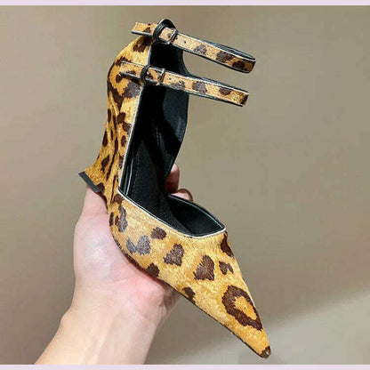 Lady Sexy Slope Heels Woman Ankle Strap Dress Wedding Shoes Party Sandalias De Mujer Luxury Sandals Women Designers