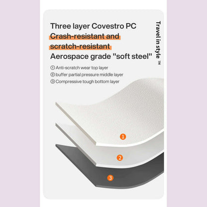 Mixi New Aluminum Frame Suitcase Carry On Rolling Luggage with USB Port Boarding Cabin Cup and Phone Holder 20 24 Inch