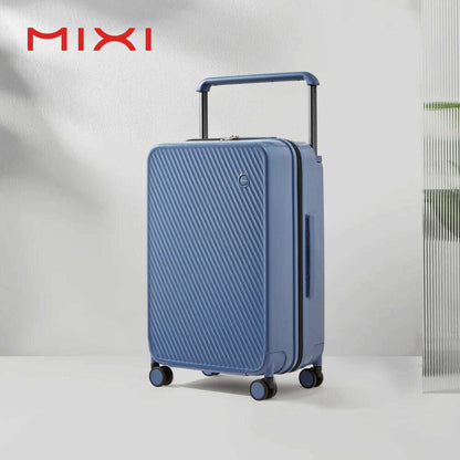 Mixi Wide Handle Travel Luggage Suitcase Rolling Spinner Wheels Hardside PC TSA Lock 20 24 Inch Unisex M9276