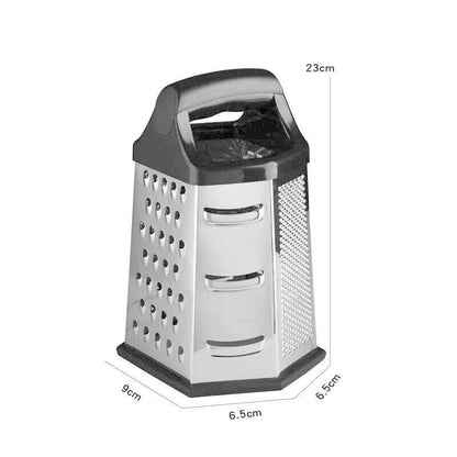 Multifunctional Vegetables Box Grater Stainless Steel 6 Sides Slicer Shredders Manual Cheese Potato Graters Kitchen Accessories