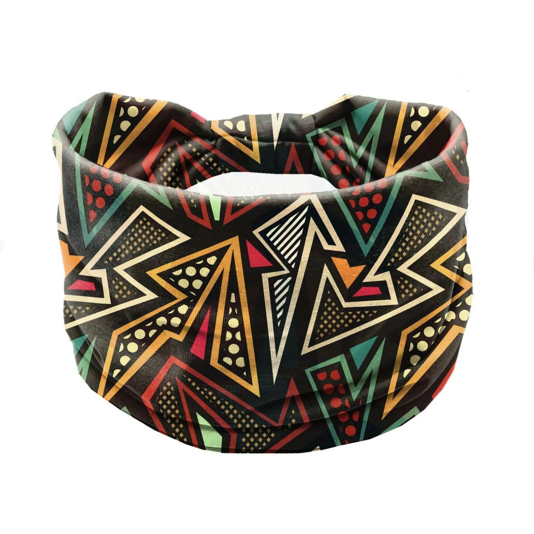 New African Pattern Print Wide Headband for Women Twist Style Hair Bandanas Head Wrap Elastic  Headwear Turban Girls Accessories