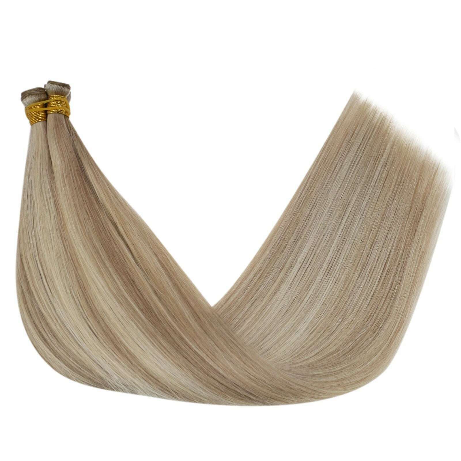 [NEW] Ugeat Human Hair Weft Virgin Human Hair Extensions Genius Weft Human Hair Extensinos Salon Quality Last 12 Months