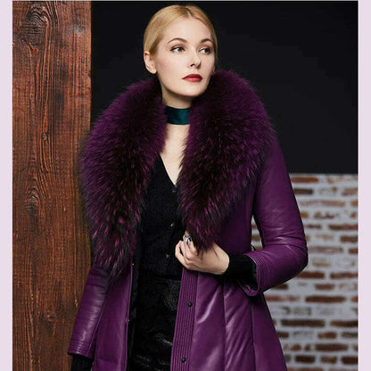 Real Raccoon Fur Collar Women Natural Fur Scarf  Winter Large Size Warm Wraps  Furry Fur Scarves for Coat Jackets Collars