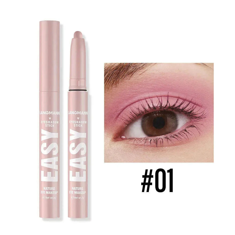 Smoke Rose Eyeshadow Pencil Glitter High-gloss Silkworm Liner Pen Highlighter Bronze Shimmer Matte Eye Shadow Stick Makeup